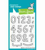 Lawn Fawn Quinn's 123s numbers stamp set 